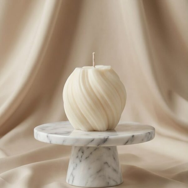 Bougie Elégance spirale (9cm - 5cm)